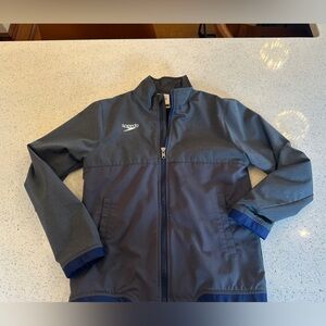 Speedo Kids Gray and Navy jacket